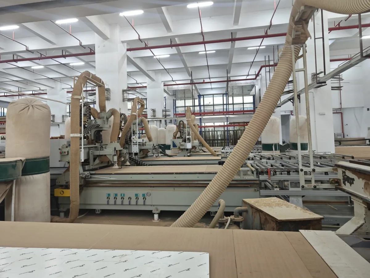 LOBIN cabinet factory CNC production line